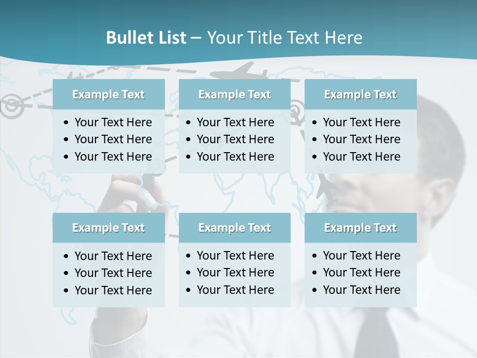 Transportation Networking Social PowerPoint Template
