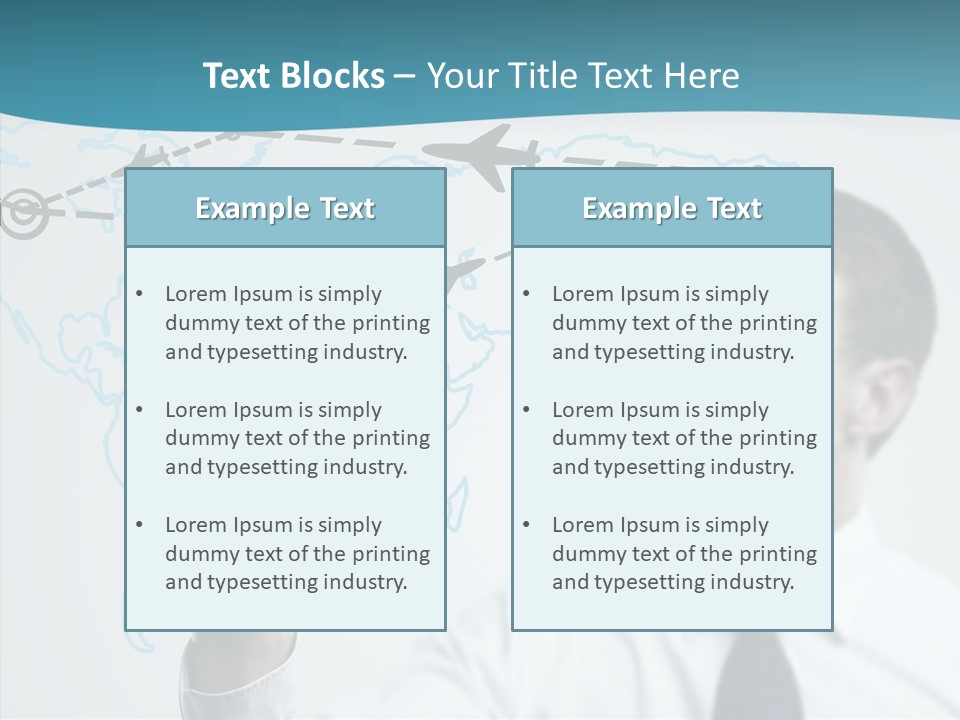 Transportation Networking Social PowerPoint Template