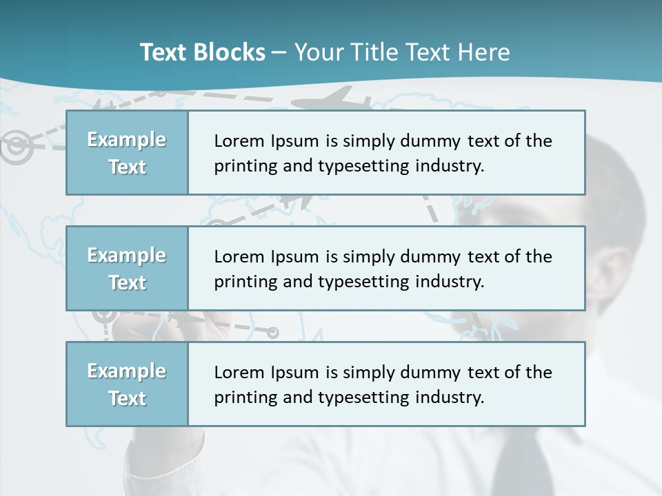 Transportation Networking Social PowerPoint Template