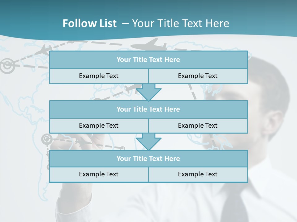 Transportation Networking Social PowerPoint Template