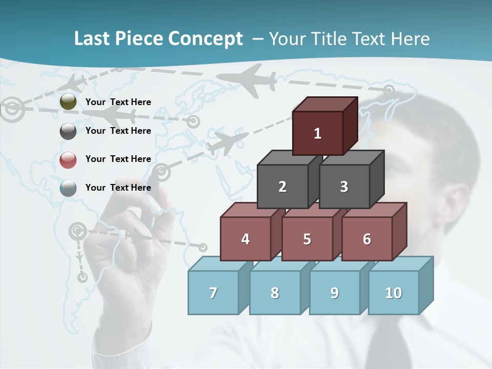 Transportation Networking Social PowerPoint Template