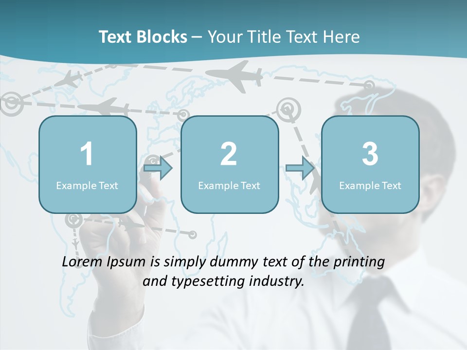 Transportation Networking Social PowerPoint Template