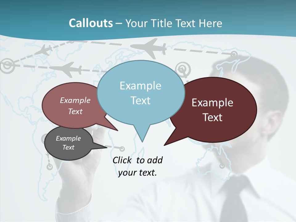 Transportation Networking Social PowerPoint Template