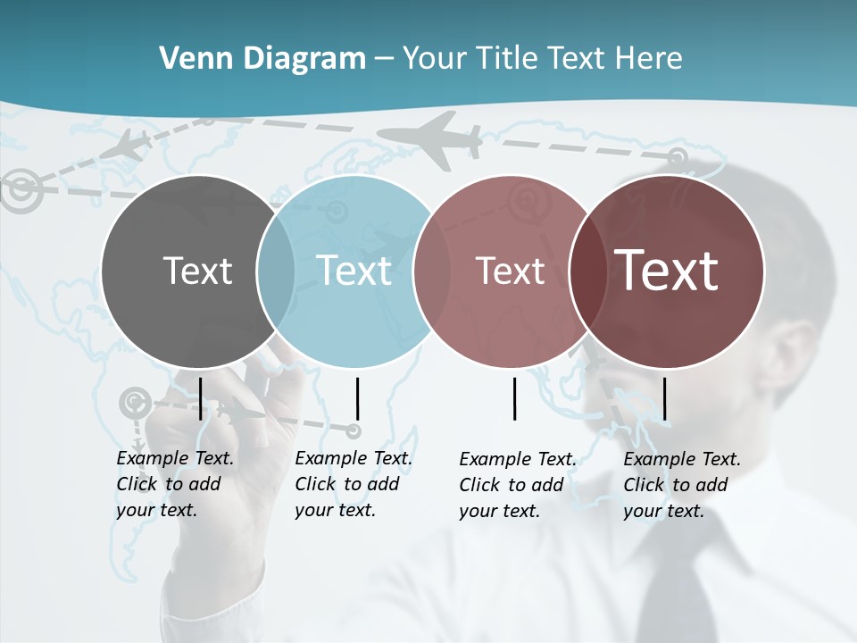 Transportation Networking Social PowerPoint Template
