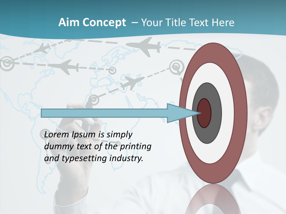 Transportation Networking Social PowerPoint Template