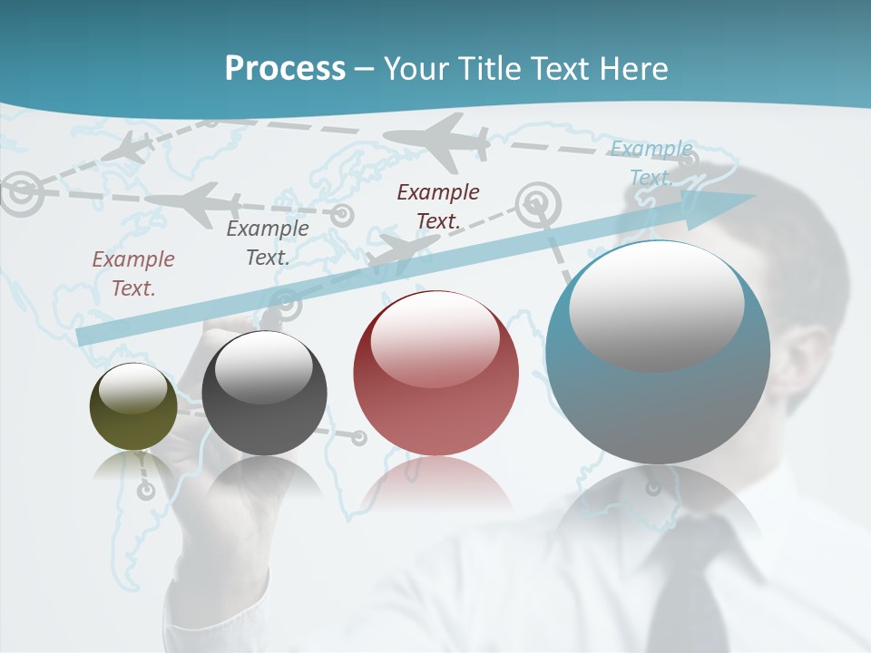 Transportation Networking Social PowerPoint Template