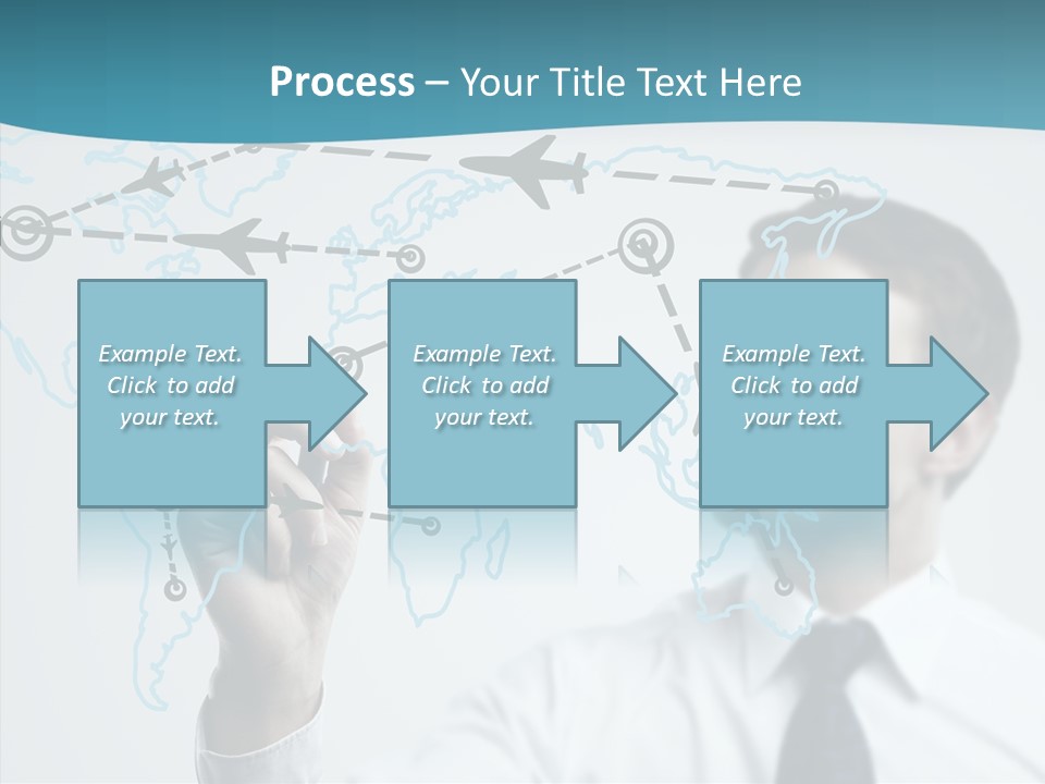 Transportation Networking Social PowerPoint Template