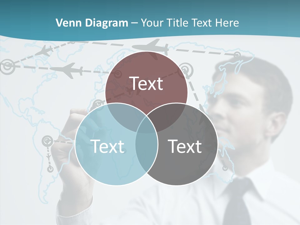 Transportation Networking Social PowerPoint Template