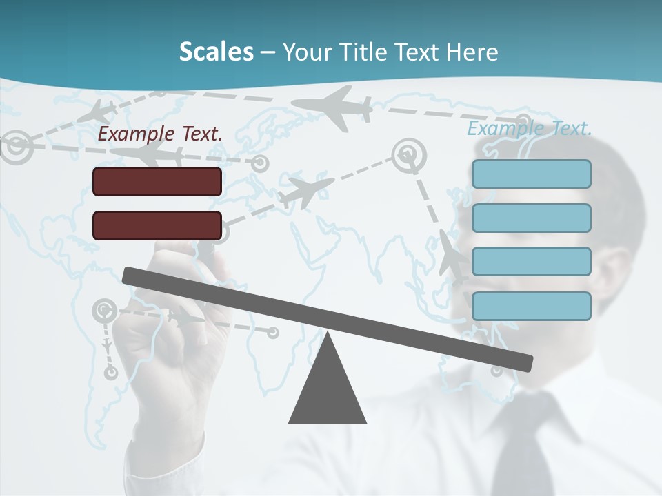 Transportation Networking Social PowerPoint Template