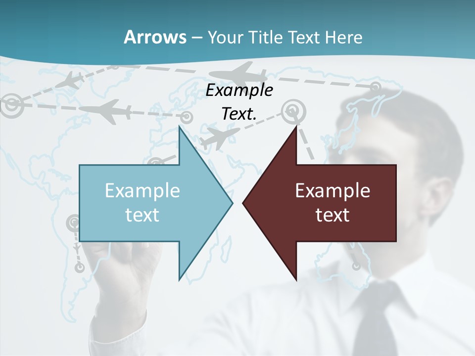 Transportation Networking Social PowerPoint Template