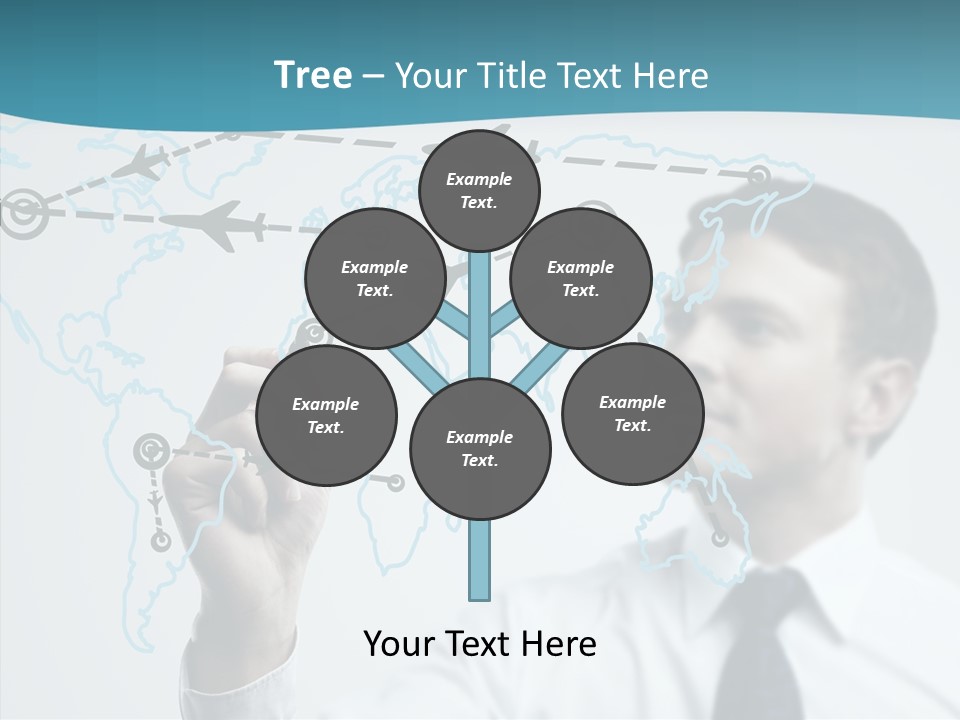 Transportation Networking Social PowerPoint Template