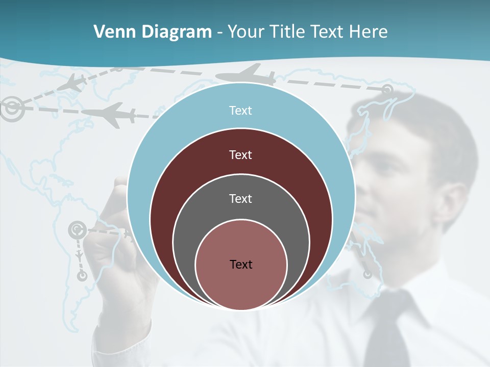 Transportation Networking Social PowerPoint Template