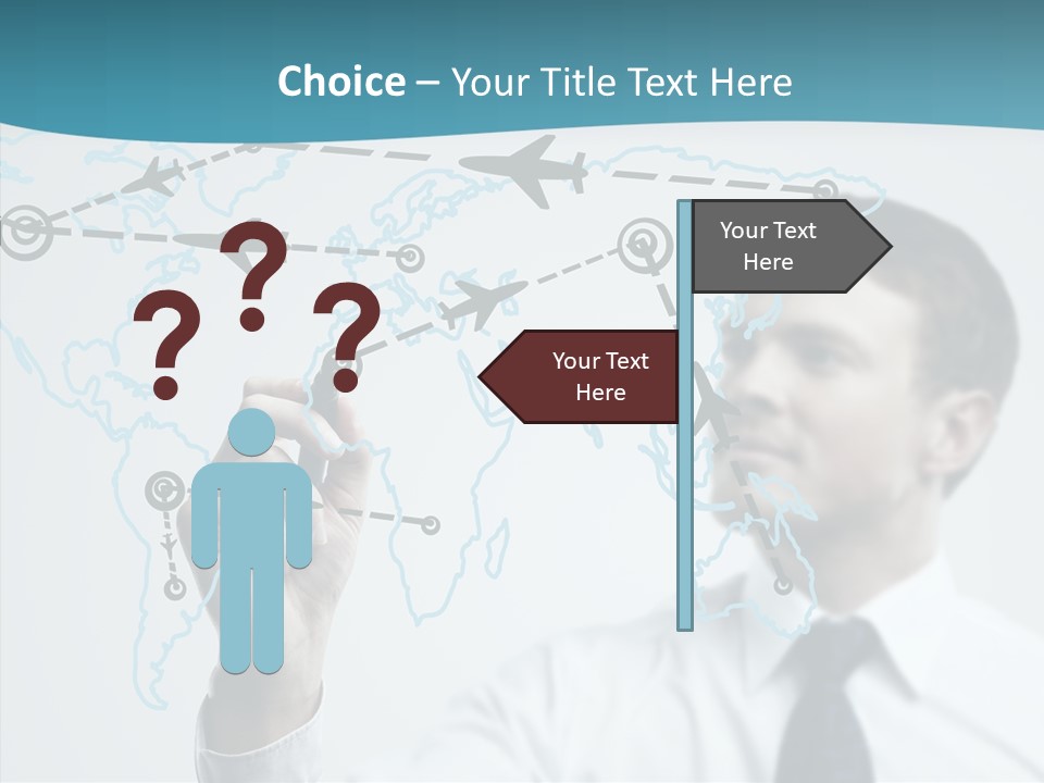 Transportation Networking Social PowerPoint Template