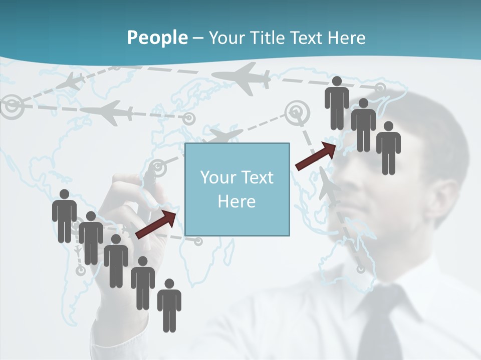 Transportation Networking Social PowerPoint Template