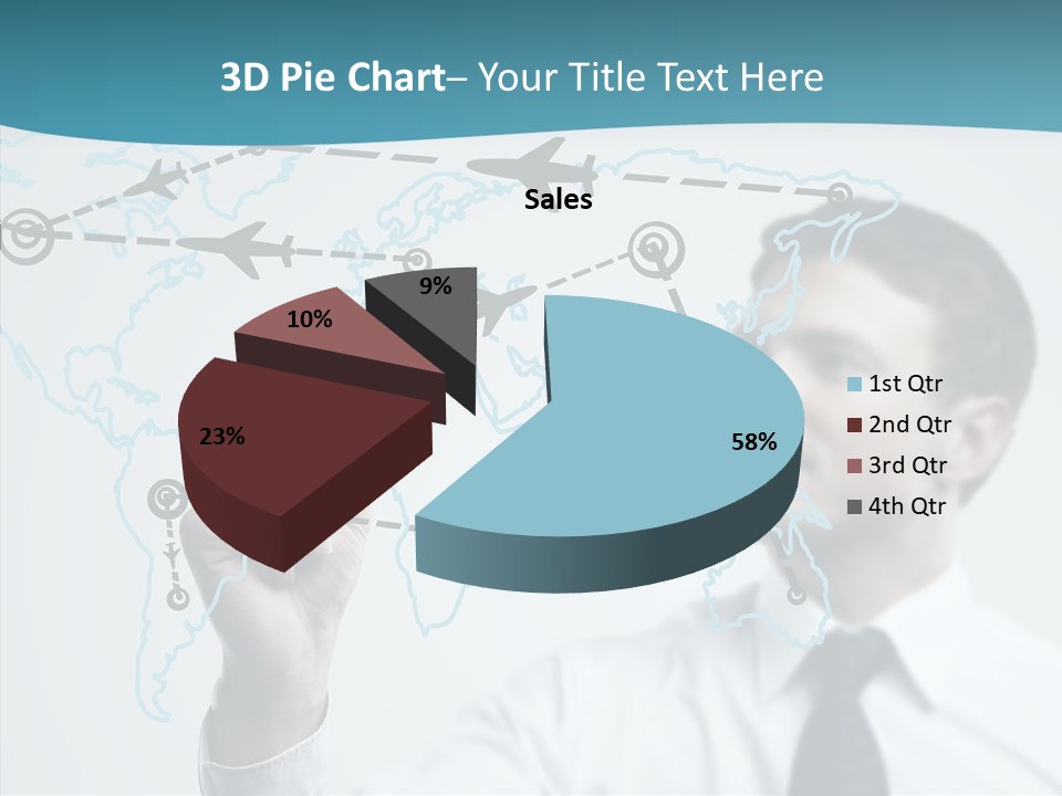Transportation Networking Social PowerPoint Template
