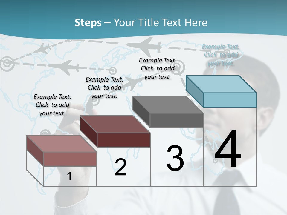 Transportation Networking Social PowerPoint Template