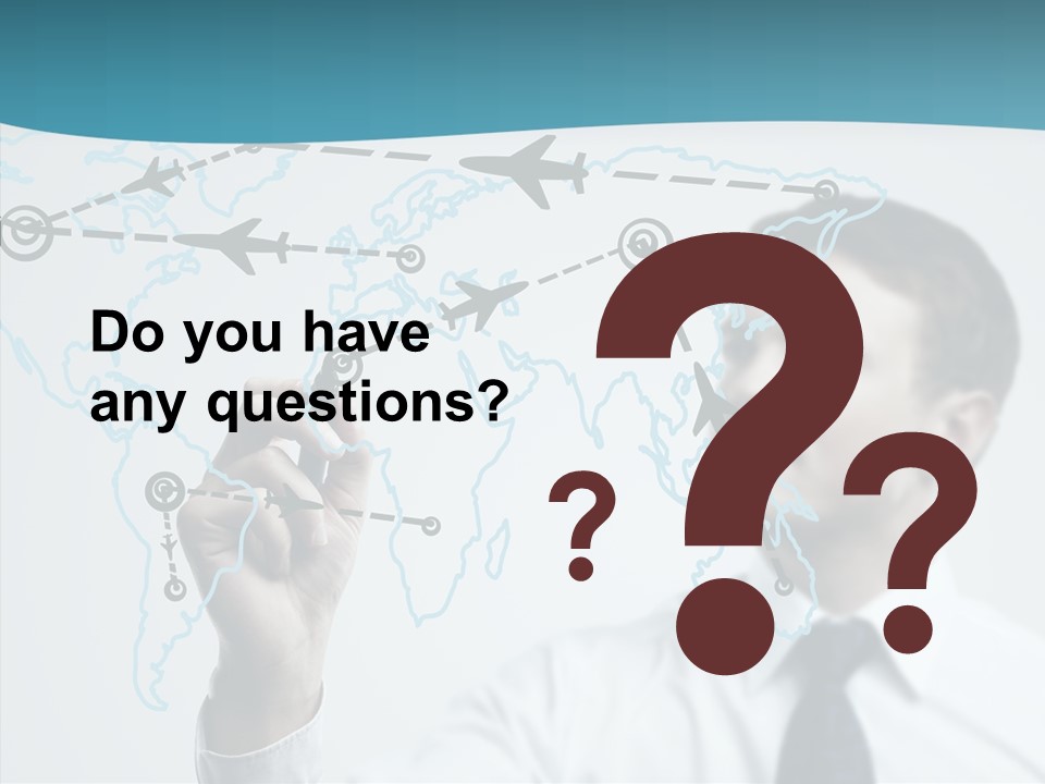 Transportation Networking Social PowerPoint Template