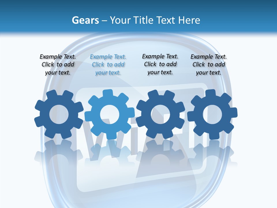 Antenna Signal Transparent PowerPoint Template