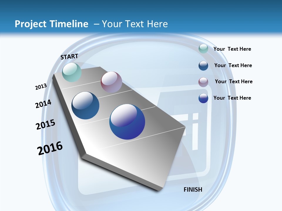 Antenna Signal Transparent PowerPoint Template