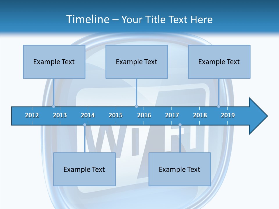 Antenna Signal Transparent PowerPoint Template