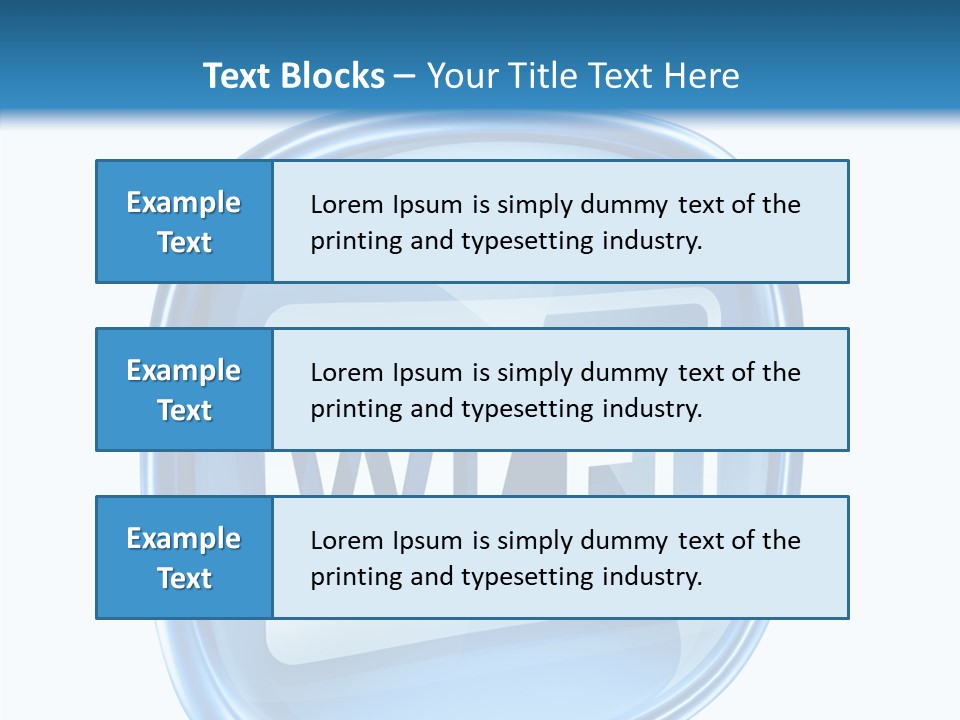 Antenna Signal Transparent PowerPoint Template