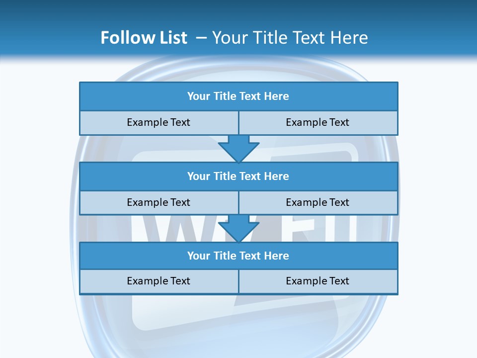 Antenna Signal Transparent PowerPoint Template