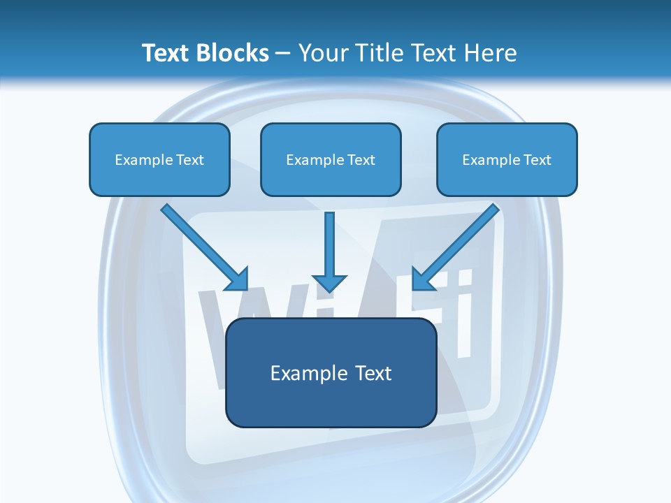 Antenna Signal Transparent PowerPoint Template