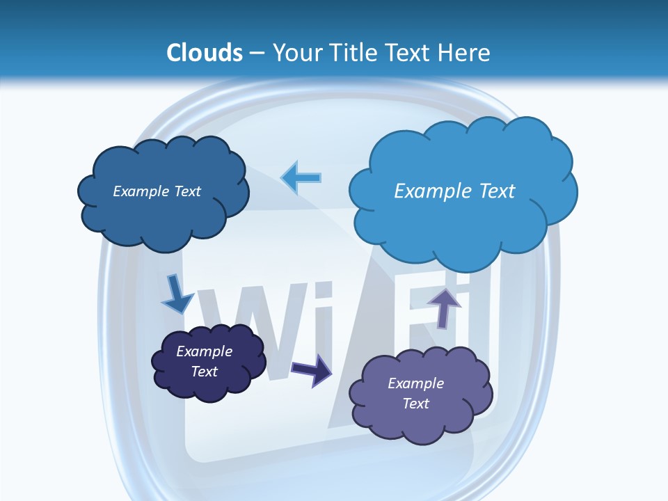 Antenna Signal Transparent PowerPoint Template