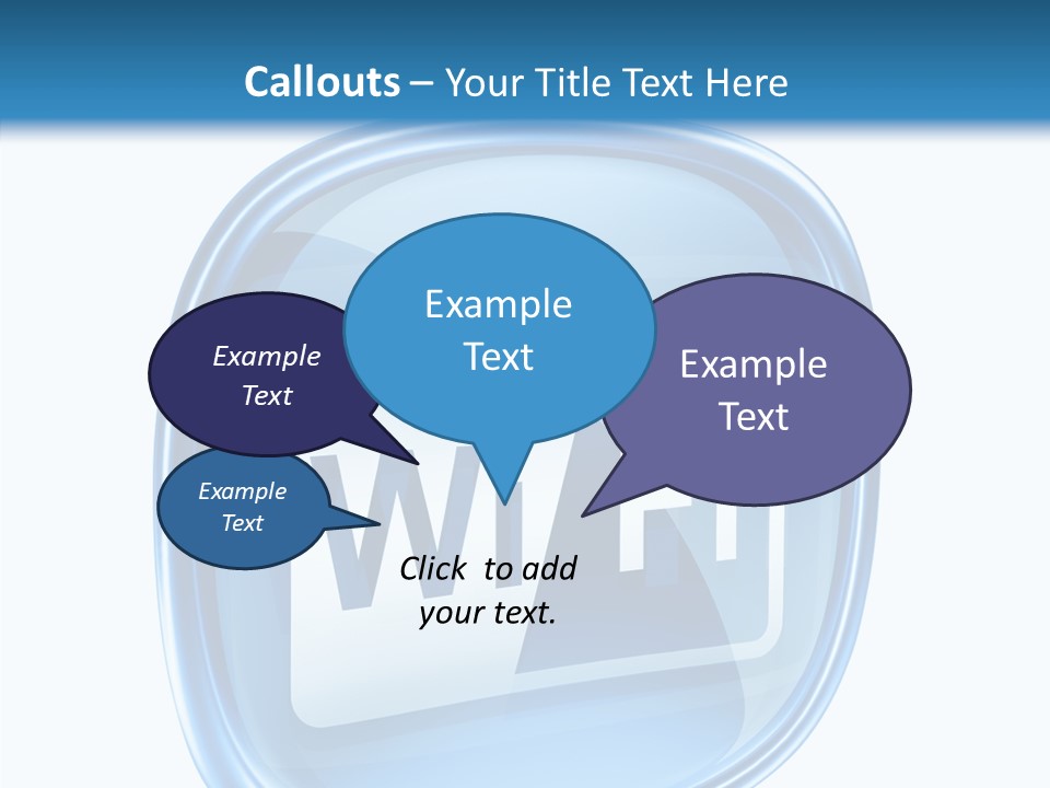 Antenna Signal Transparent PowerPoint Template