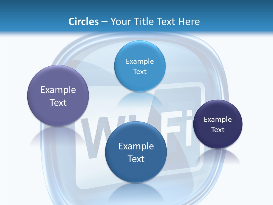 Antenna Signal Transparent PowerPoint Template