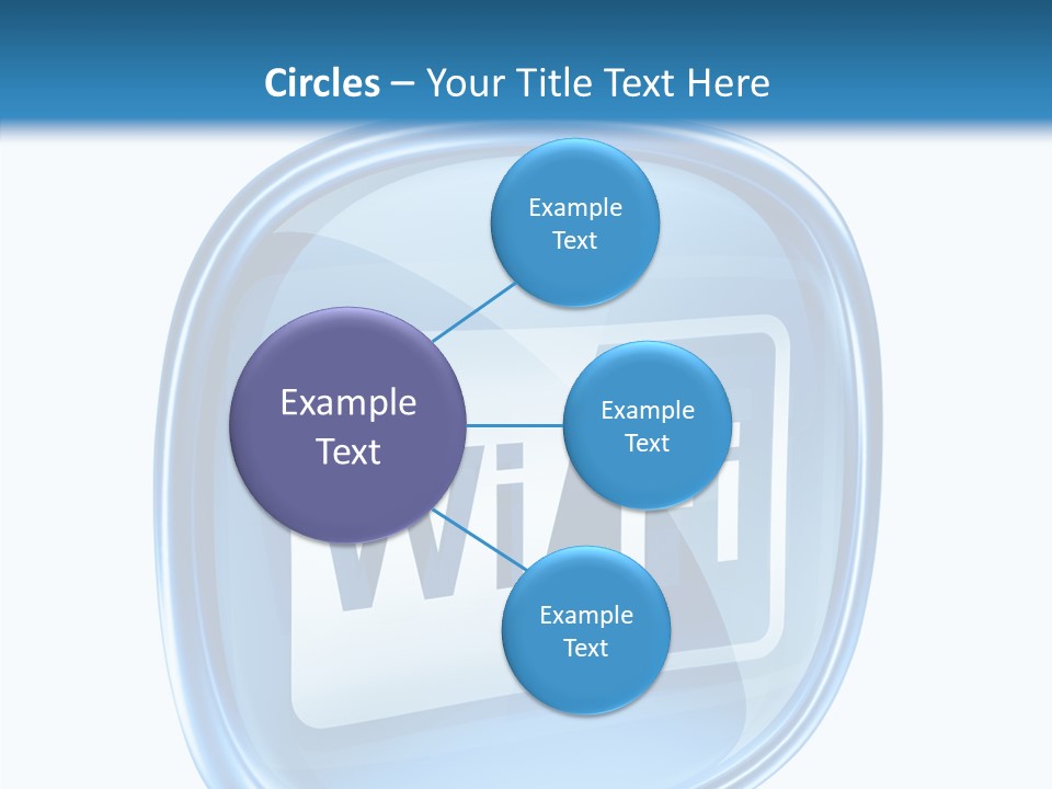 Antenna Signal Transparent PowerPoint Template