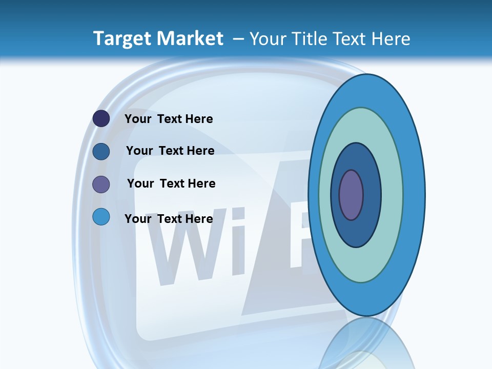 Antenna Signal Transparent PowerPoint Template