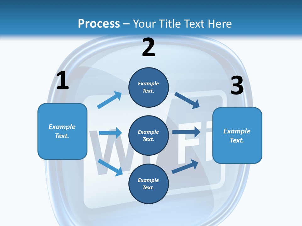Antenna Signal Transparent PowerPoint Template