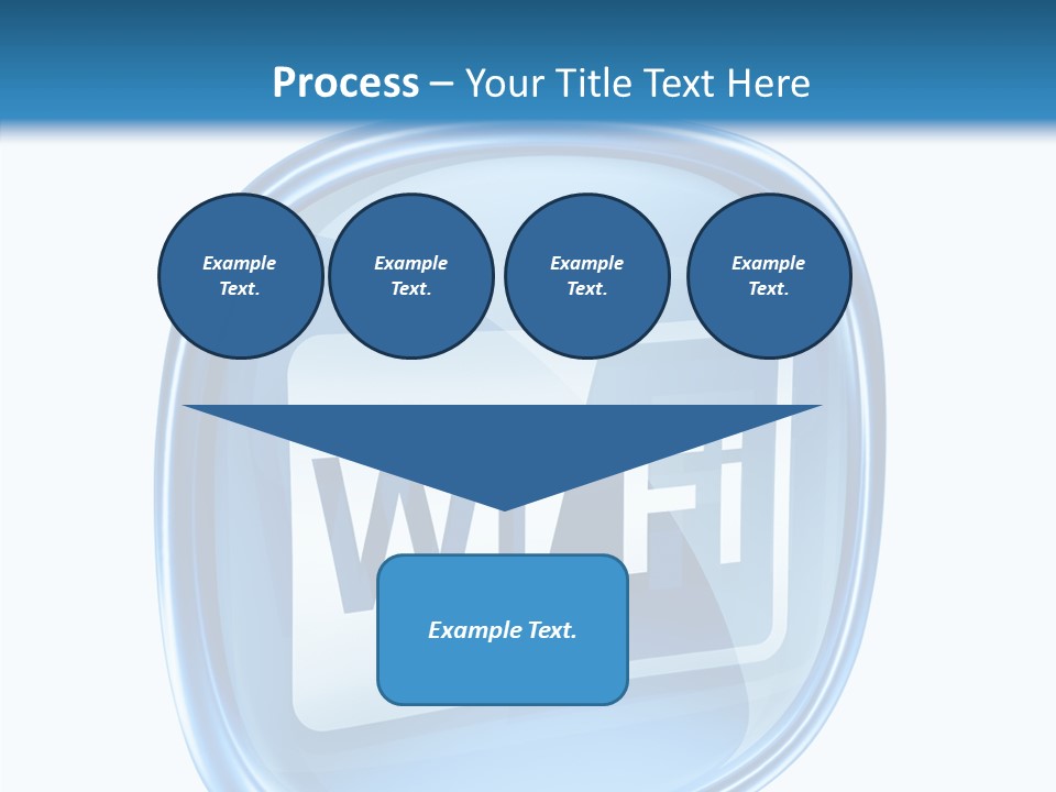 Antenna Signal Transparent PowerPoint Template