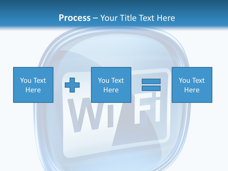 Antenna Signal Transparent PowerPoint Template