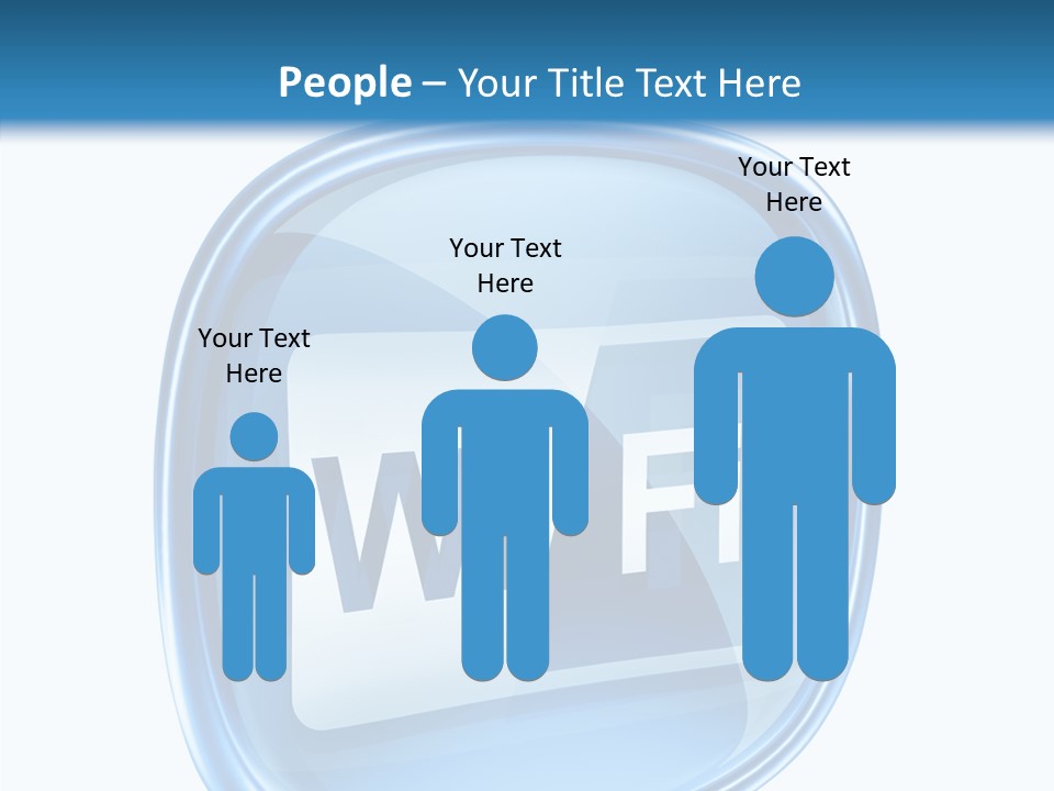 Antenna Signal Transparent PowerPoint Template