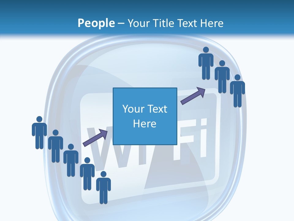Antenna Signal Transparent PowerPoint Template