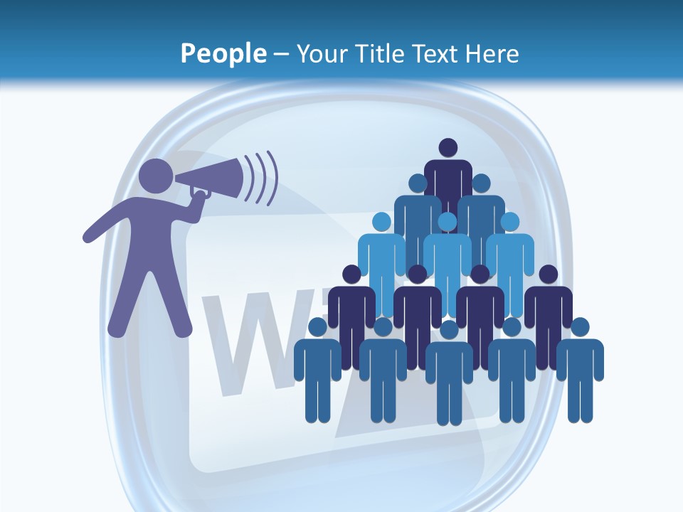 Antenna Signal Transparent PowerPoint Template