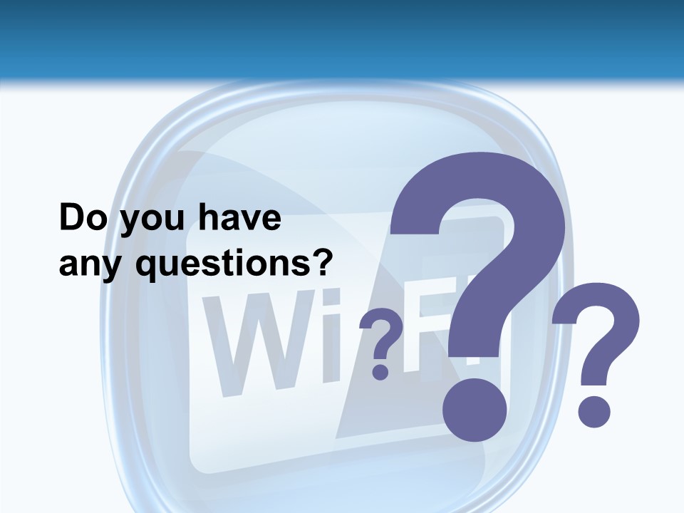 Antenna Signal Transparent PowerPoint Template