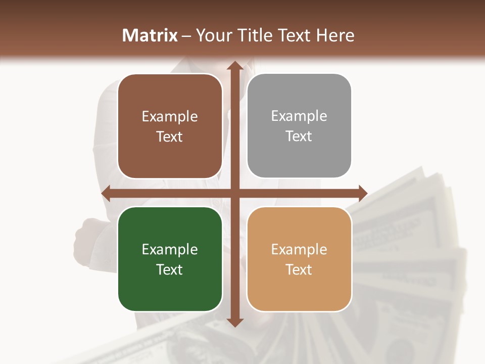 Savings Women People PowerPoint Template