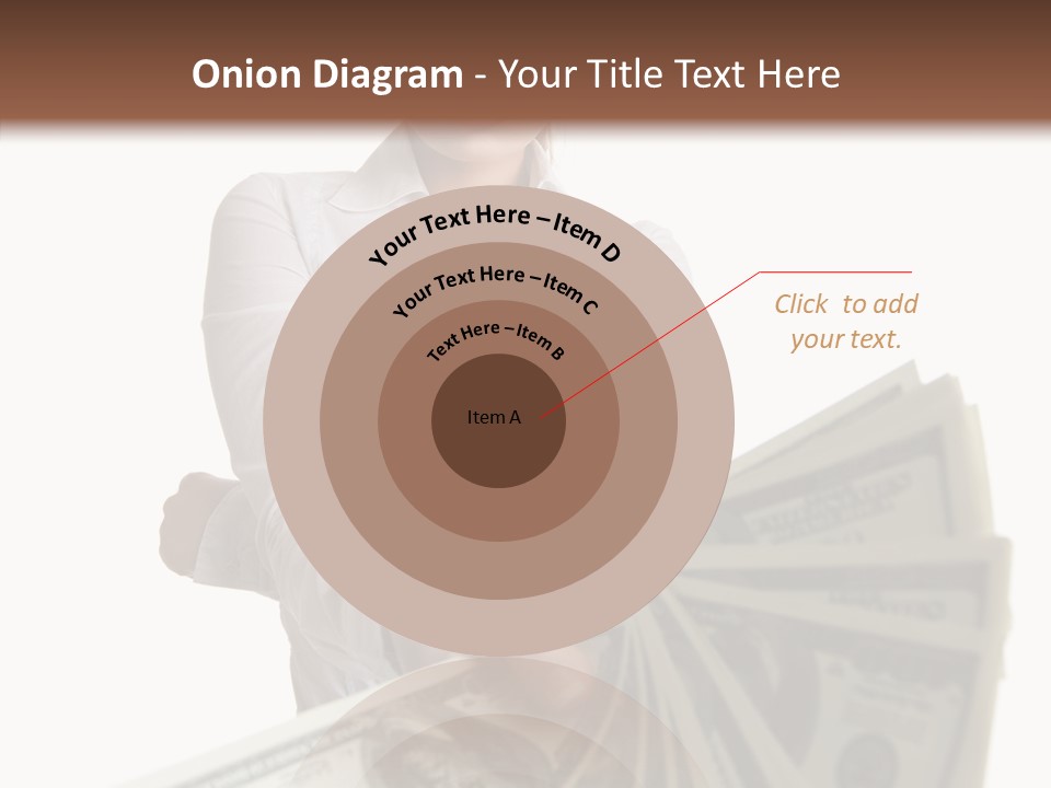 Savings Women People PowerPoint Template