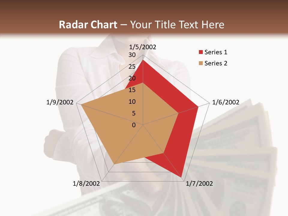 Savings Women People PowerPoint Template
