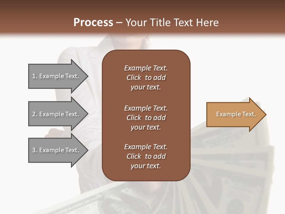 Savings Women People PowerPoint Template