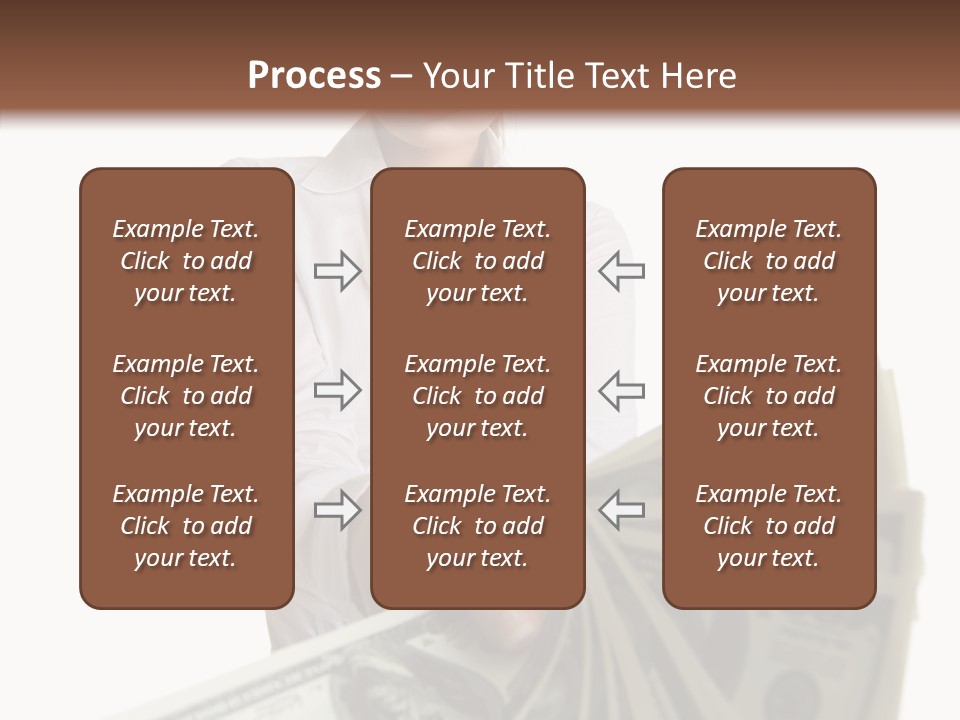 Savings Women People PowerPoint Template