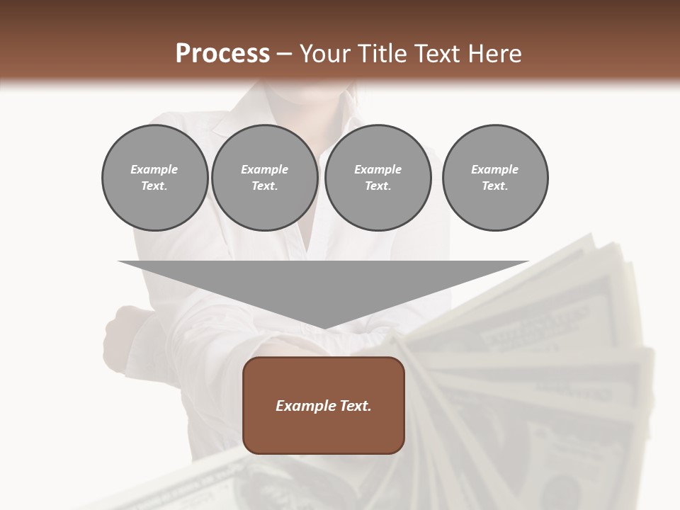 Savings Women People PowerPoint Template