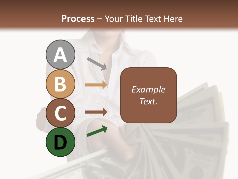 Savings Women People PowerPoint Template