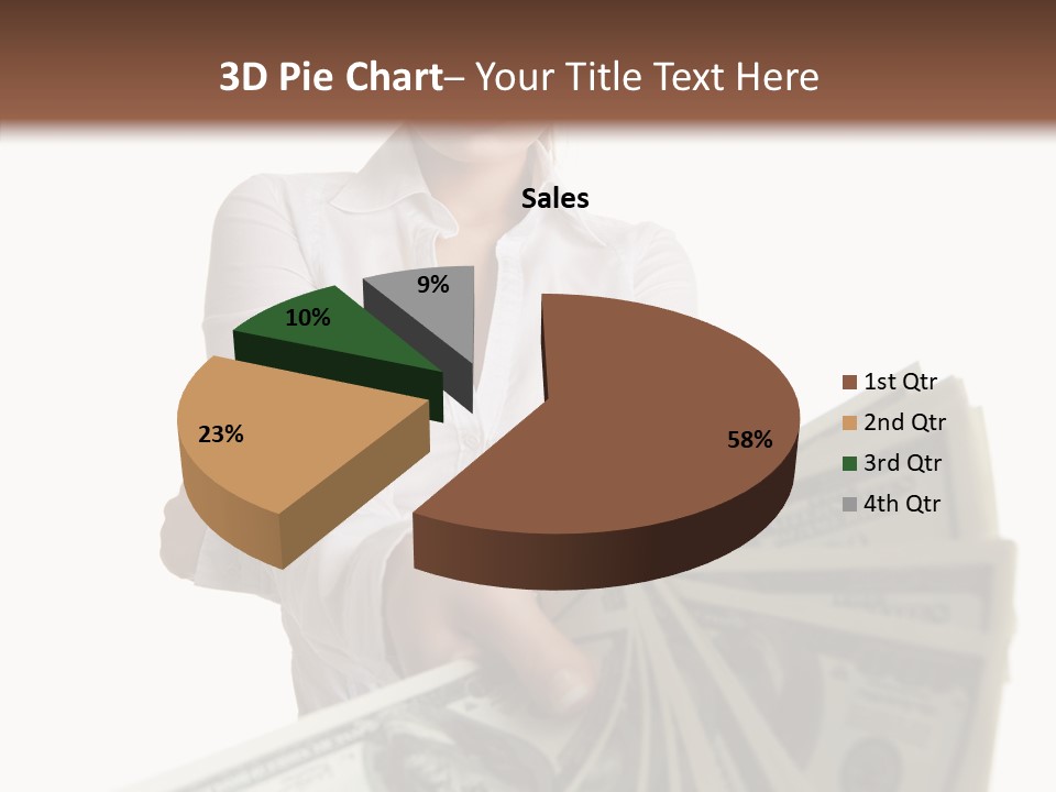 Savings Women People PowerPoint Template