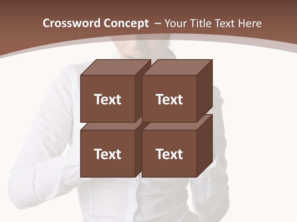 Currency Holding Happiness PowerPoint Template