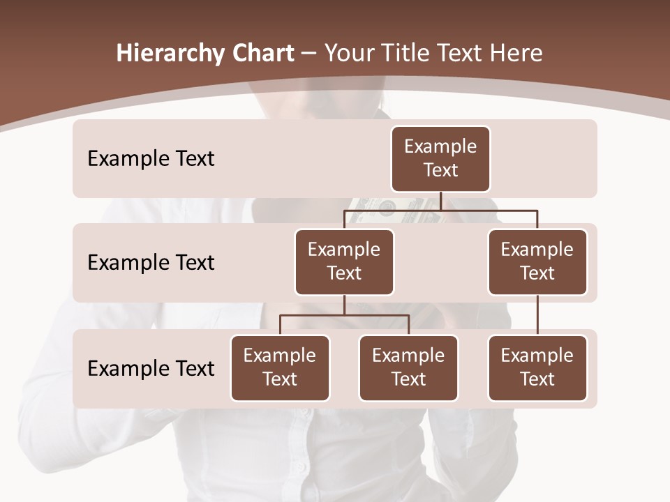 Currency Holding Happiness PowerPoint Template