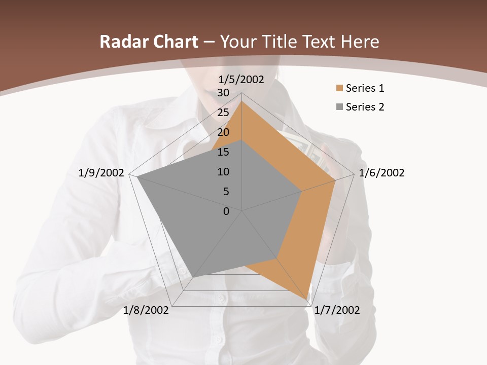 Currency Holding Happiness PowerPoint Template